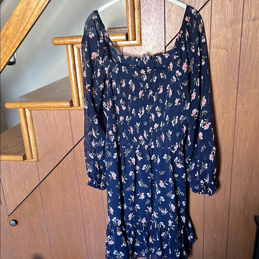 Floral Smocked Dress